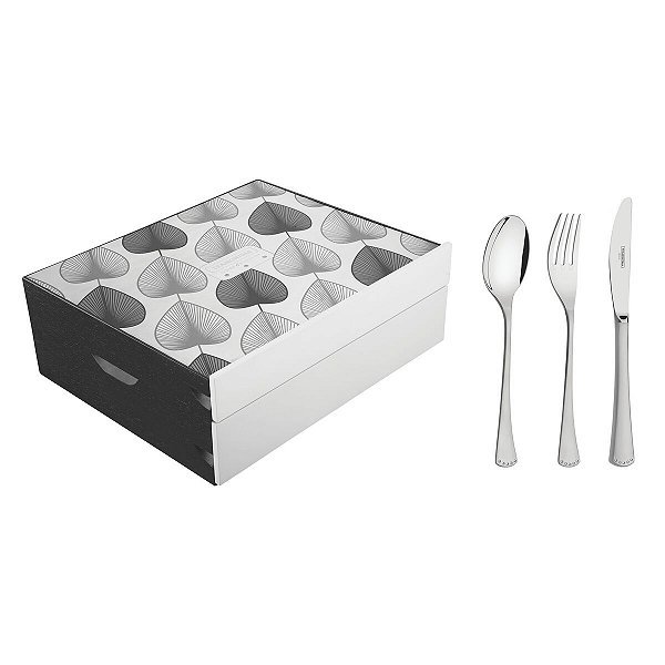Faqueiro Aco Inox 101Pcs C/Estojo Tramontina 66909210