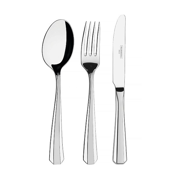Faqueiro Aco Inox 130Pcs Opera Tramontina 66911400