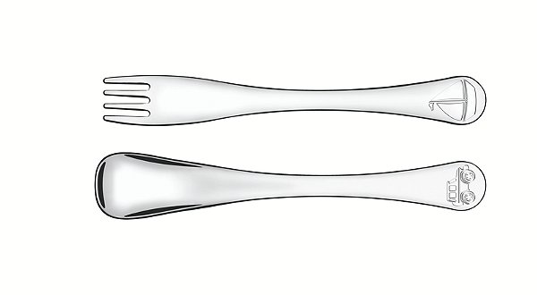 Jg Talher Aco Inox 2P Masc Le Petit Tramontina 66973013