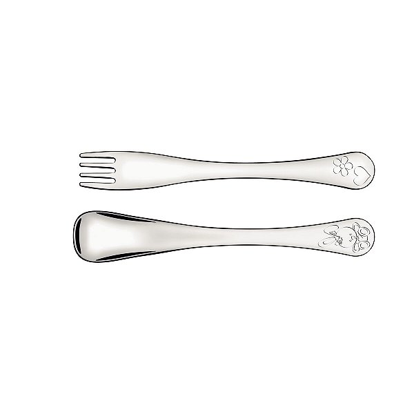 Jg Talher Aco Inox 2Pc Fem Le Petit Tramontina 66973014