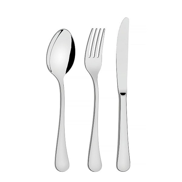 Faqueiro Aco Inox 101 Pcs Zurique Tramontina 66986410