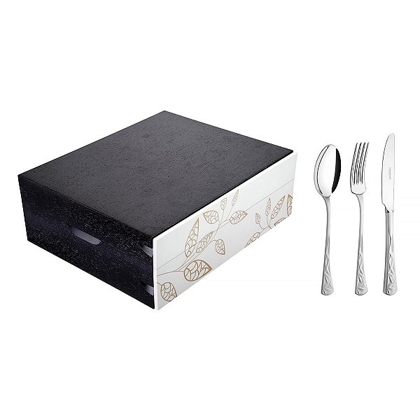 Faqueiro Aco Inox 76 Pcs Prisma Tramontina 66987300