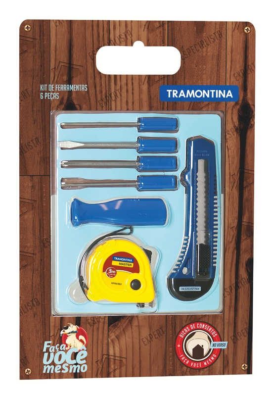 Kit De Ferramentas 6 Pcs L  Promo Tramontina 43408832