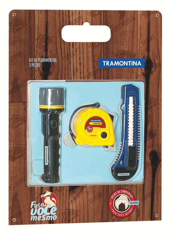 Kit De Ferramentas 3 Pcs L  Promo Tramontina 43408833