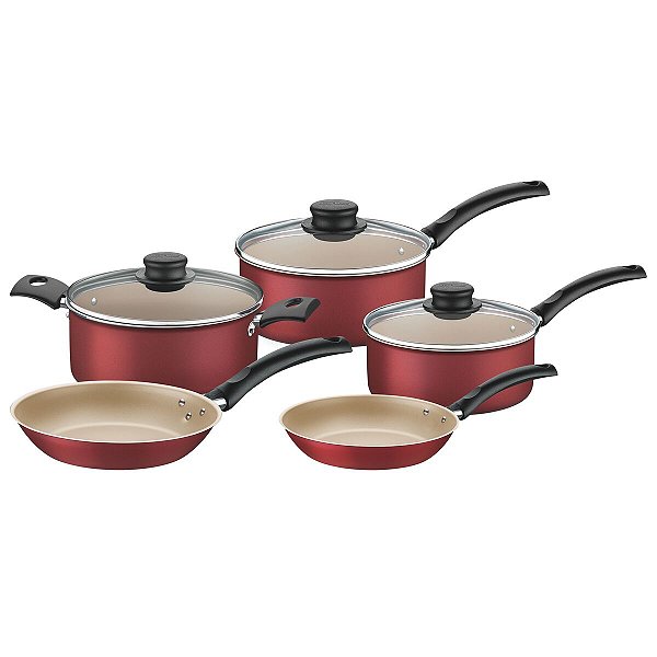 Panela Alum Turim Vermelho Tramontina 27899115