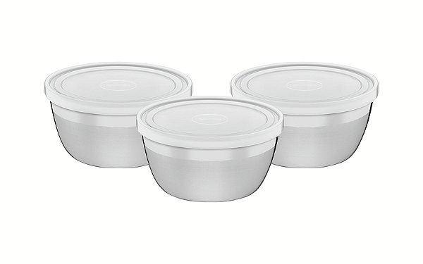 Jg Pote Inox 3 Pcs Tampa Freezinox Tramontina 64220183