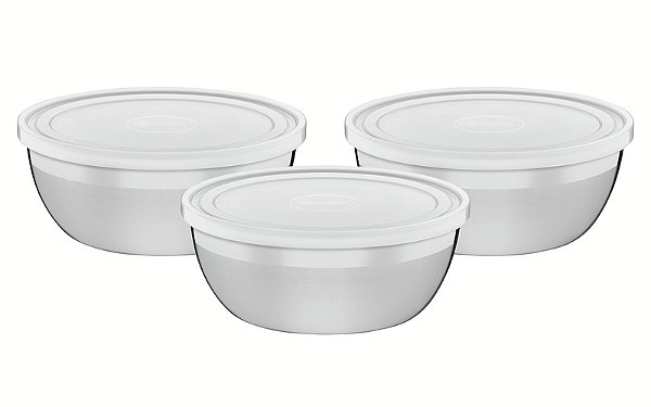 Jg Pote Inox 3 Pcs Tampa Freezinox Tramontina 64220193