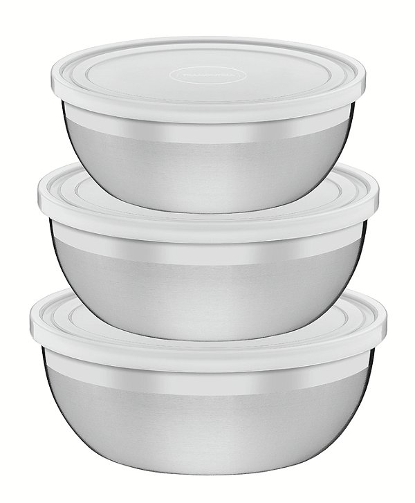 Jg  Pote Inox 3 Pecas Freezinox Tusa Tramontina 64220218