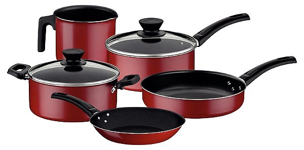 Panela/Frigideira Alum Vermelho Tramontina 20297745