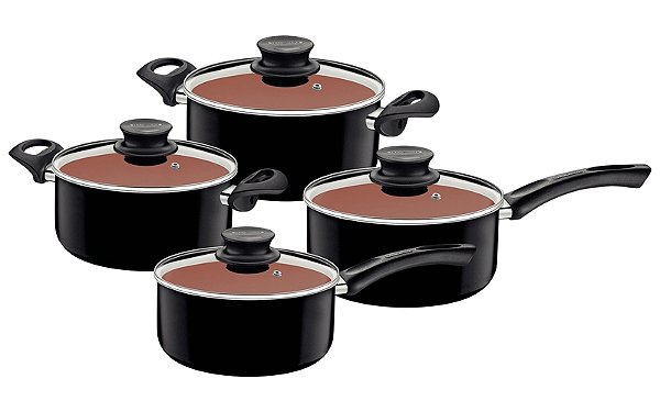 Panela Alum Paris Preto Tramontina 20598052