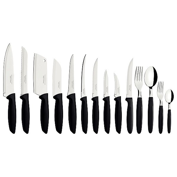 Kit Cozinha Inox 39Pc Preto Tramontina 23498061