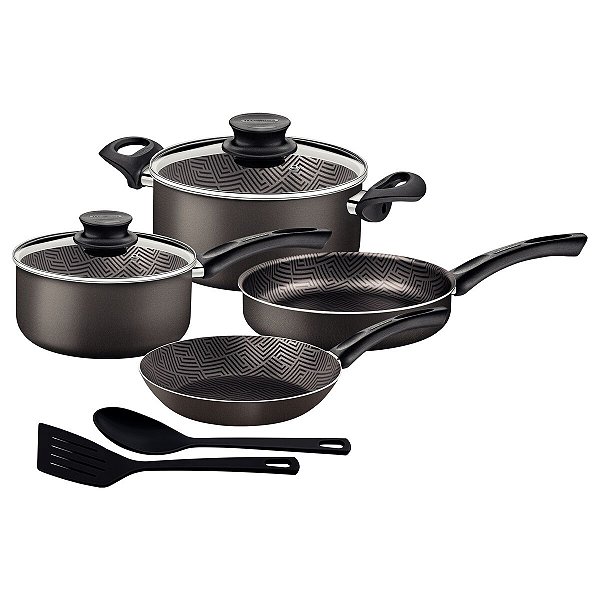 Kit Cozinha 8Pc Paris Chumbo Tramontina 27899376