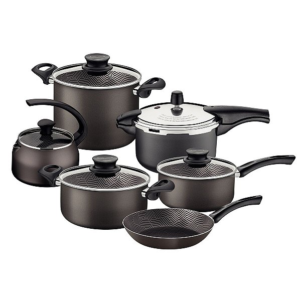 Jogo Panelas Alum 6Pc Paris Chumbo Tramontina 28599614