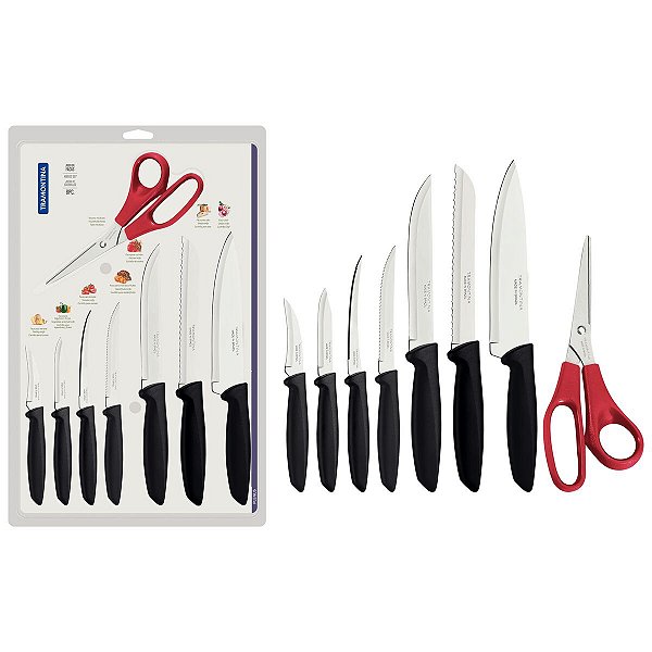 Jogo Facas Inox 8Pc Plenus Tramontina 29899438