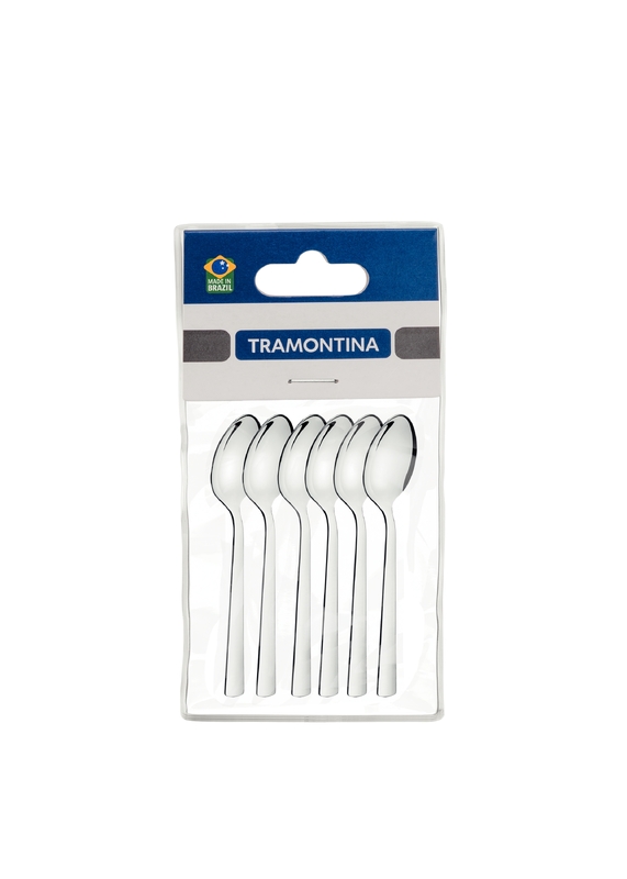 Jg Colher Cafe Aco Inox 6Pcs Oslo Tramontina 63985086