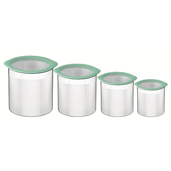 Jg Potes Aco Inox 4Pc Cucina Verde Tusa Tramontina 64220645