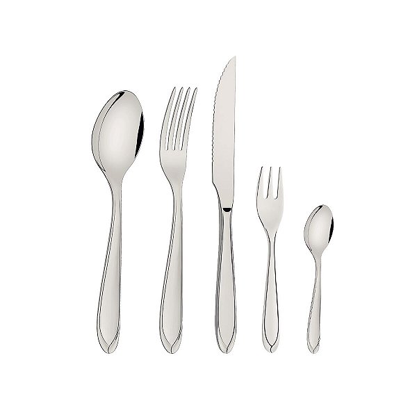 Faqueiro Aco Inox 30Pcs Laguna Tramontina 66906430