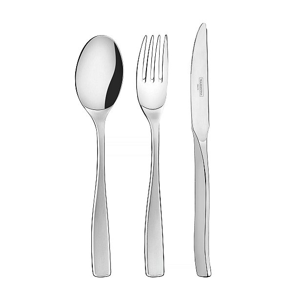 Faqueiro Aco Inox 30Pcs Marselha Tramontina 66914527