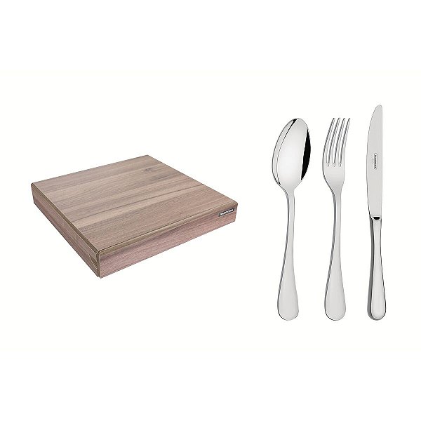 Faqueiro Aco Inox 30Pcs Classic Tramontina 66928527