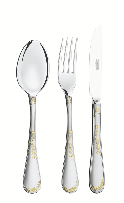 Faqueiro Aco Inox 77P Dour C/Estojo Tramontina 66929872