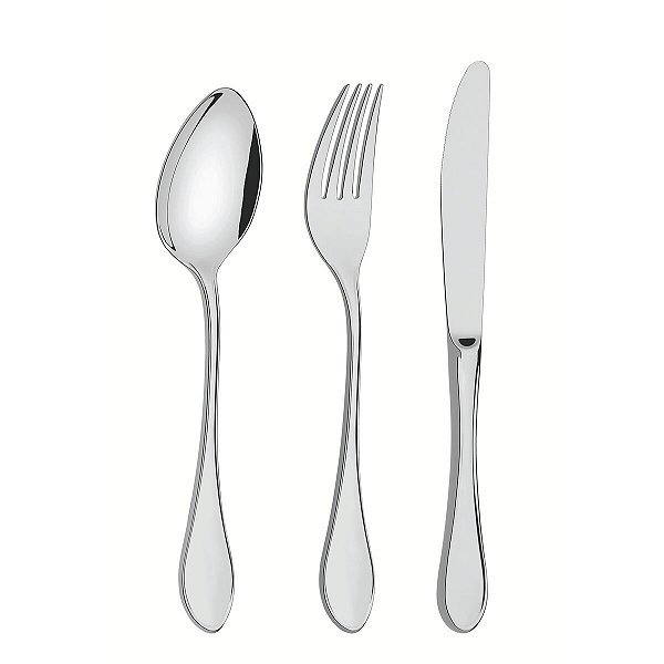 Faqueiro Aco Inox 130Pcs Italy Tramontina 66932427