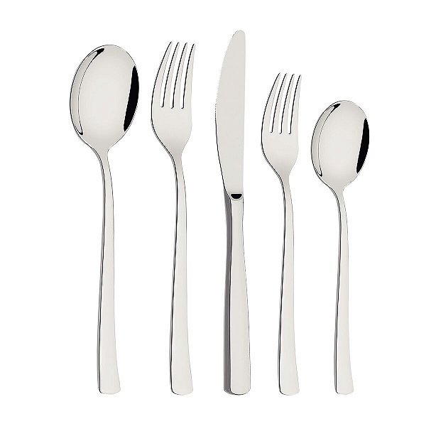 Faqueiro Aco Inox 20Pc Berlin Brilh Tramontina 66934018