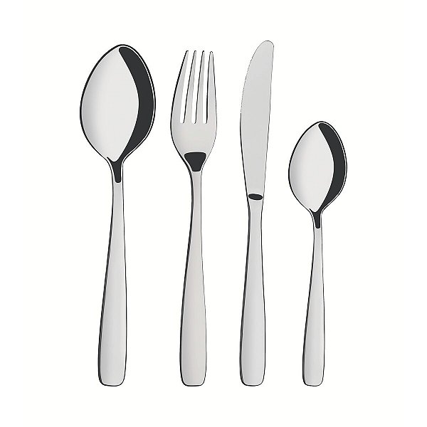 Faqueiro Aco Inox 24Pcs Amazon Ikea Tramontina 66960002