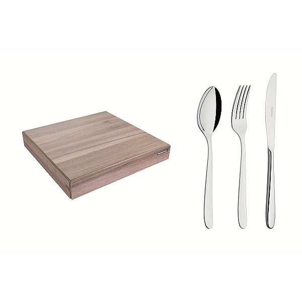 Faqueiro Aco Inox 30Pcs Cannes Tramontina 66979527