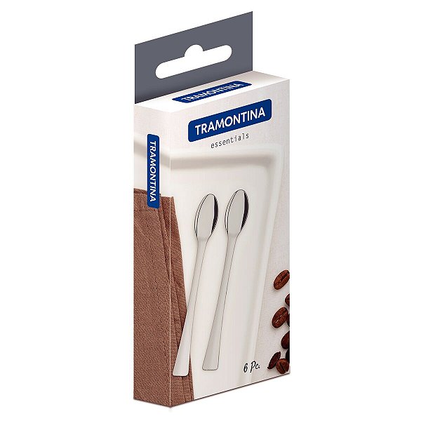 Jg Colher Cafe Aco Inox 6Pcs Tramontina 66999513