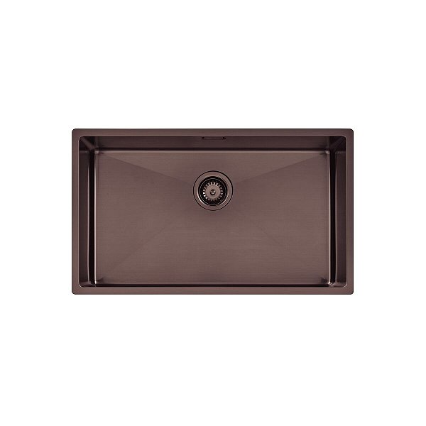 Cuba Inox Quadrum 70X40X20,5 Black Tramontina 94000503