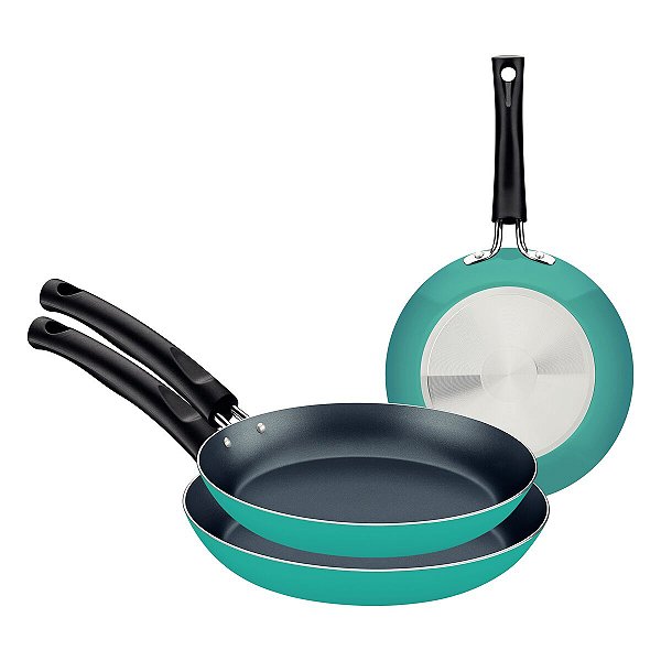 Jogo Frigideiras Alum 3Pc Tur Tramontina 20198530