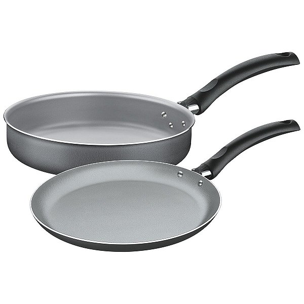 Jogo Frigideira Panela 2Pc Turim Chumbo Tramontina 20198622