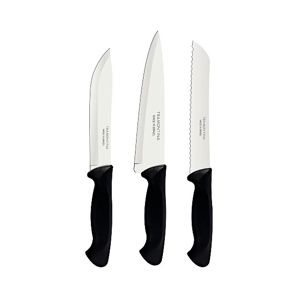 Faca Inox Preto Tramontina 23099048