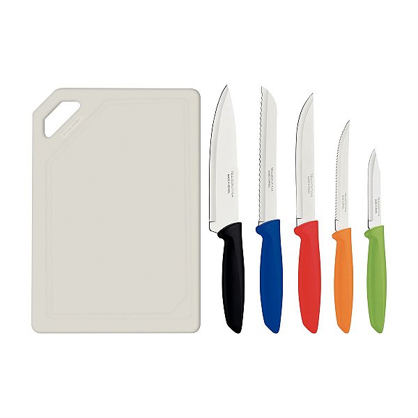 Jogo Facas Inox 6Pc Plenus Mis Tramontina 23498959