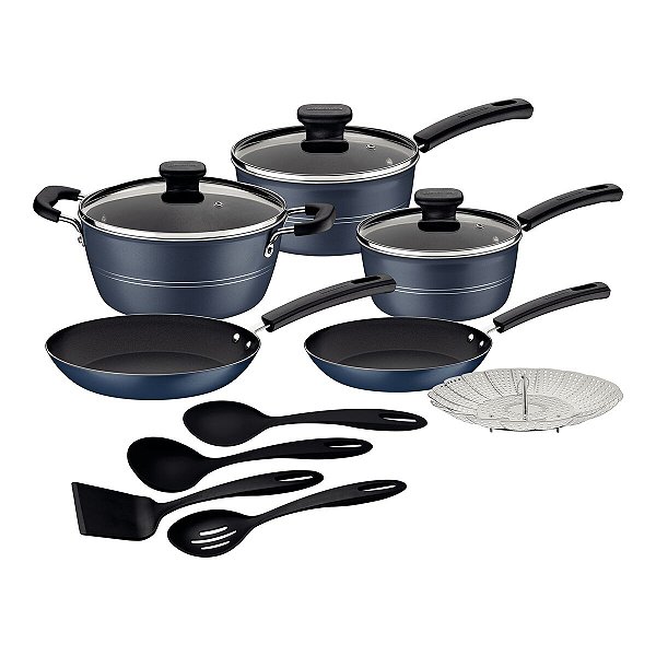 Kit Cozinha Alum 13Pc Sicilia Azul Tramontina 27899047