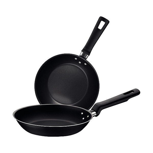 Jogo Frigideira Alum 2Pc Loreto Grafite Tramontina 27899359