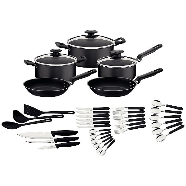 Kit Cozinha 38Pc Victoria Grafite Tramontina 27899466