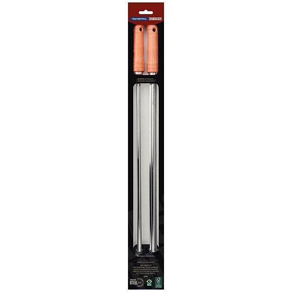 Jg Espetos Inox 2Pc Tramontina 29899319