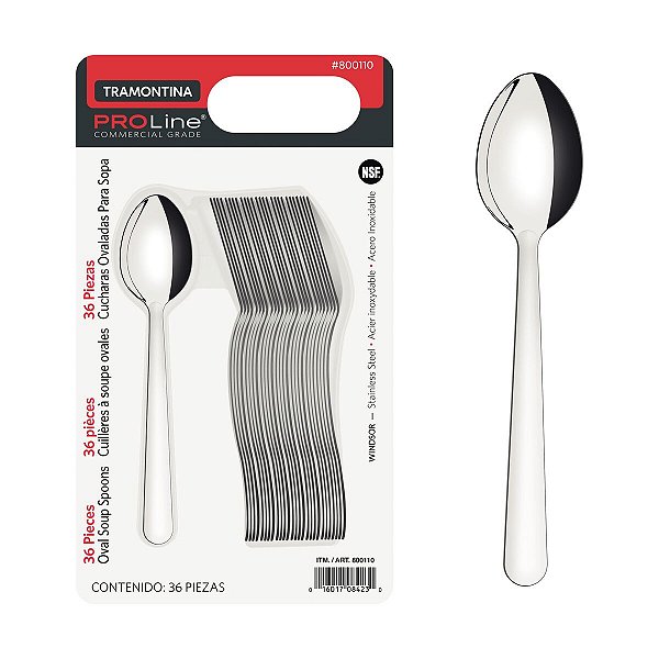 Conj Colheres Mesa Inox 36Pc Malibu Tramontina 29899448