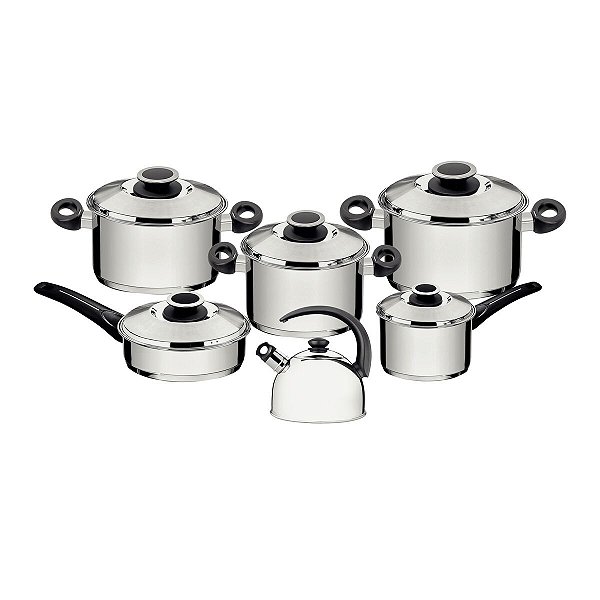 Jg Panelas Aco Inox 6Pc N Solar Baq Tramontina 65720125