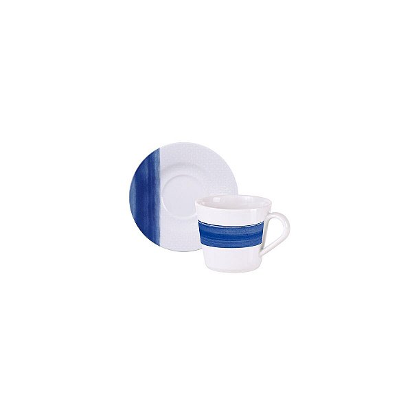 Kit Xicara Cha 185 Ml Soho Porcelana Tramontina 96950219
