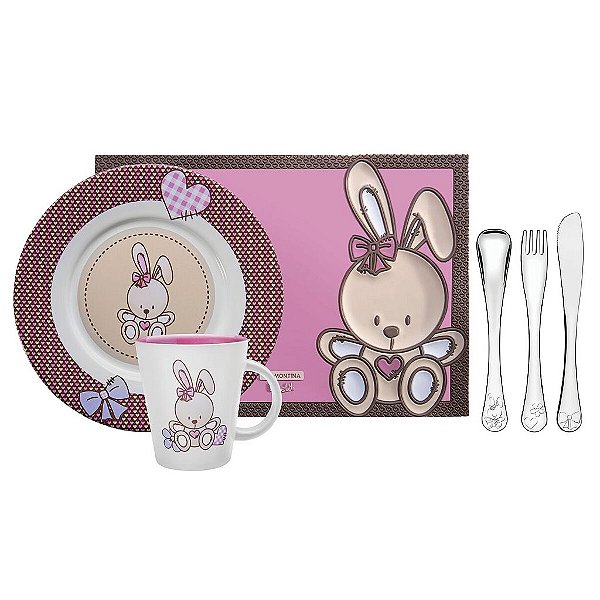 Jg Porcelana P/Crianca 6Pc Le Petit Tramontina 64250675