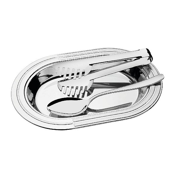 Jg Aco Inox P/Servir 3Pcs Ciclo Tramontina 64510220