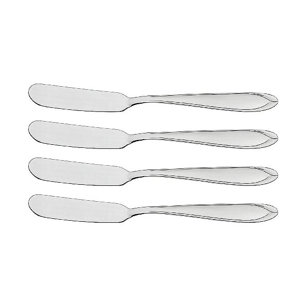 Jg Aco Inox P/Manteiga 4 Pcs Laguna Tramontina 66906733