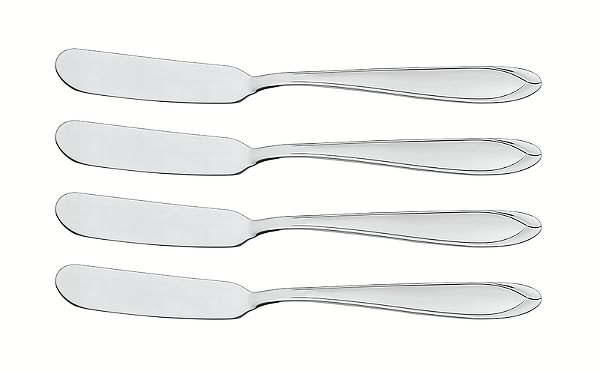 Jg Aco Inox P/Manteiga 4 Pcs Laguna Tramontina 66906734