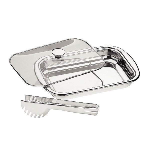 Jg Aco Inox Assar/Servir 2Pc Cosmos Tramontina 64310244