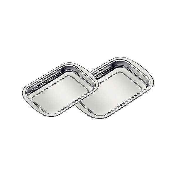 Jg Assadeiras Aco Inox 2Pcs  Cosmos Tramontina 64310448