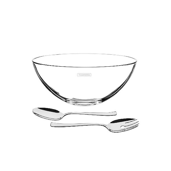 Jg P/Salada Cristal 3Pcs  Lapidar Tramontina 64550220