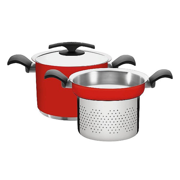 Jg Cozi-Pasta Aco Inox 2Pcs Duo Col Tramontina 65380406