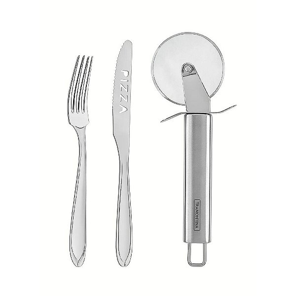 Jg Aco Inox P/ Pizza 13Pcs  Laguna Tramontina 66906684